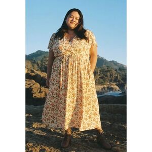 Christy Dawn The Dawn Dress In Buttercream English Rose Size 2X NWT